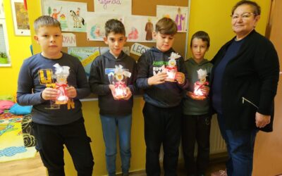 Lámpáskészítés Szent Márton napja előestéjén / Izrada lampiona uoči blagdana svetog Martina