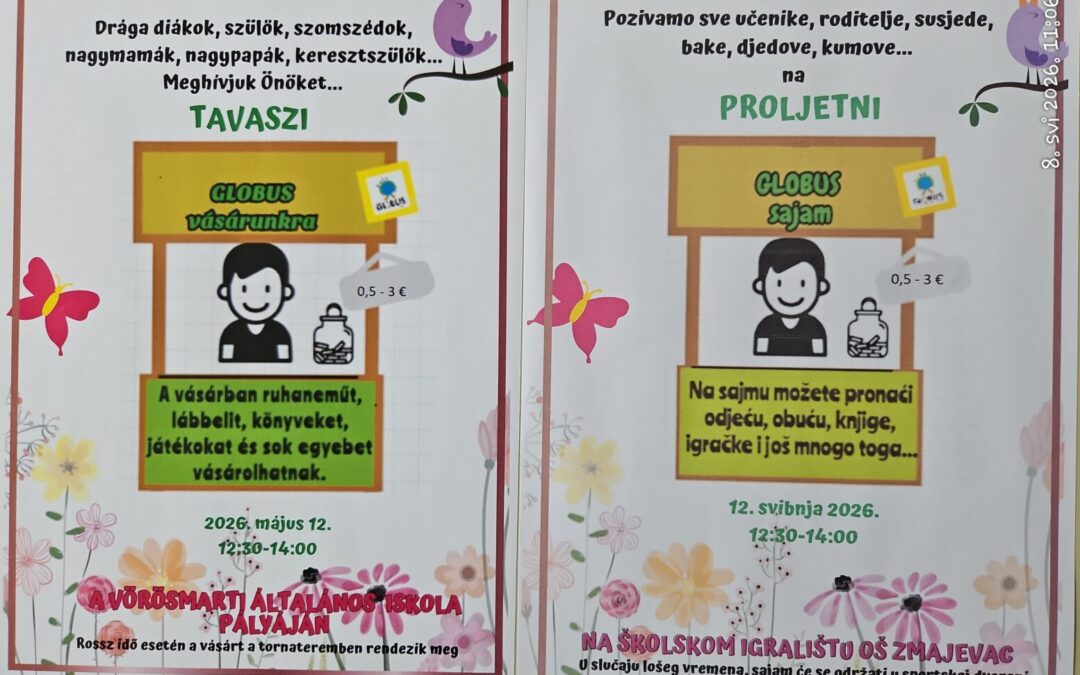Pozivamo Vas na proljetni GLOBUS-sajam!